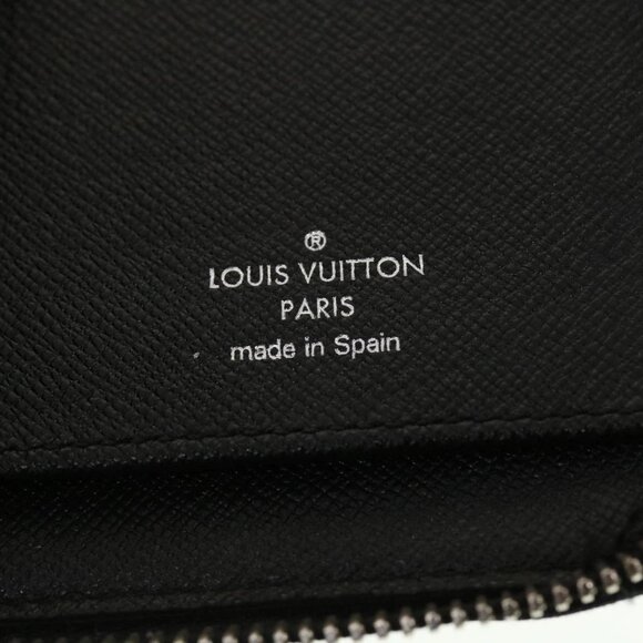 LOUIS VUITTON Damier Graphite Zippy Wallet Vertical N63095 LV Auth 42471 - Picture 13 of 15